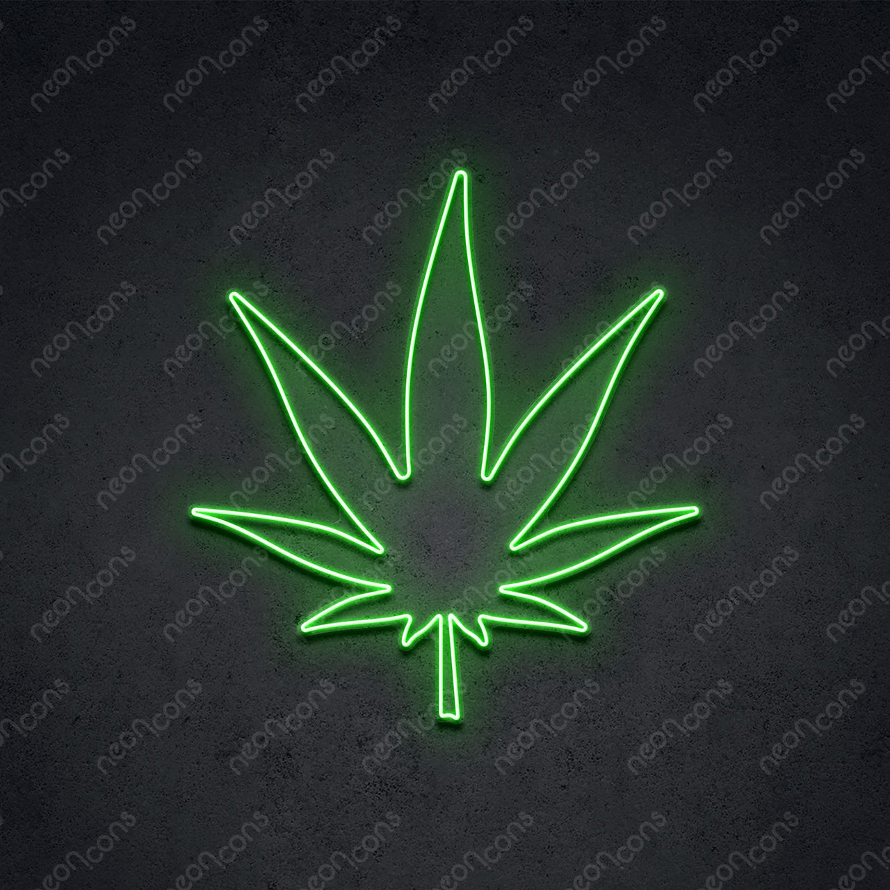 "Weed Based" LED Neon 60cm (2ft) / Green / LED Neon by Neon Icons