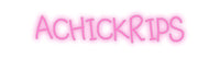 Thumbnail for Custom Neon: ACHICKRIPS by Neon Icons