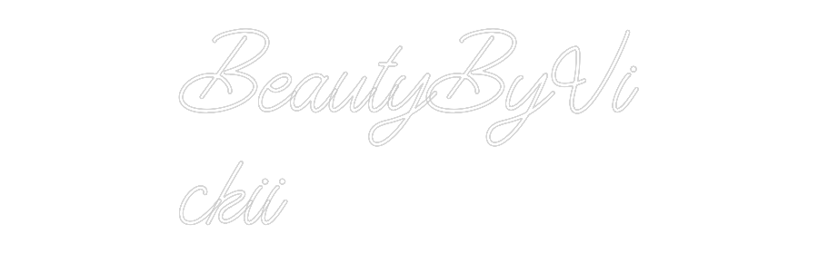 Custom Neon: BeautyByVi
c... by Neon Icons