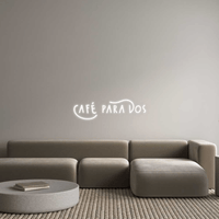 Thumbnail for Custom Neon: Café para Dos by Neon Icons