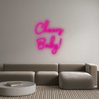 Thumbnail for Custom Neon: Cheers Baby! by Neon Icons