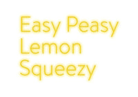 Thumbnail for Custom Neon: Easy Peasy
L... by Neon Icons
