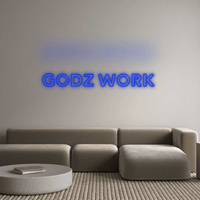 Thumbnail for Custom Neon: GODZ WORK by Neon Icons