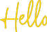 Thumbnail for Custom Neon: Hello by Neon Icons