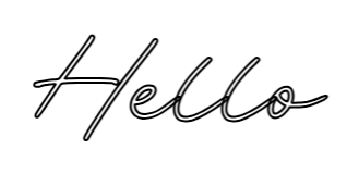 Custom Neon: Hello by Neon Icons