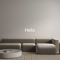Thumbnail for Custom Neon: Hello by Neon Icons