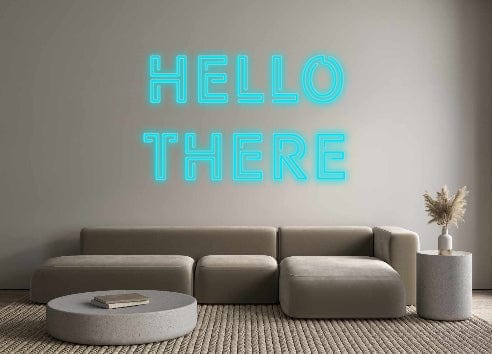 Custom Neon: Hello
there by Neon Icons