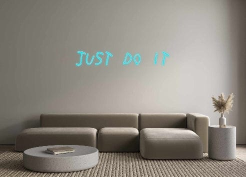 Custom Neon: JUST DO IT by Neon Icons