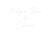 Thumbnail for Custom Neon: Kody's Bar
 ... by Neon Icons
