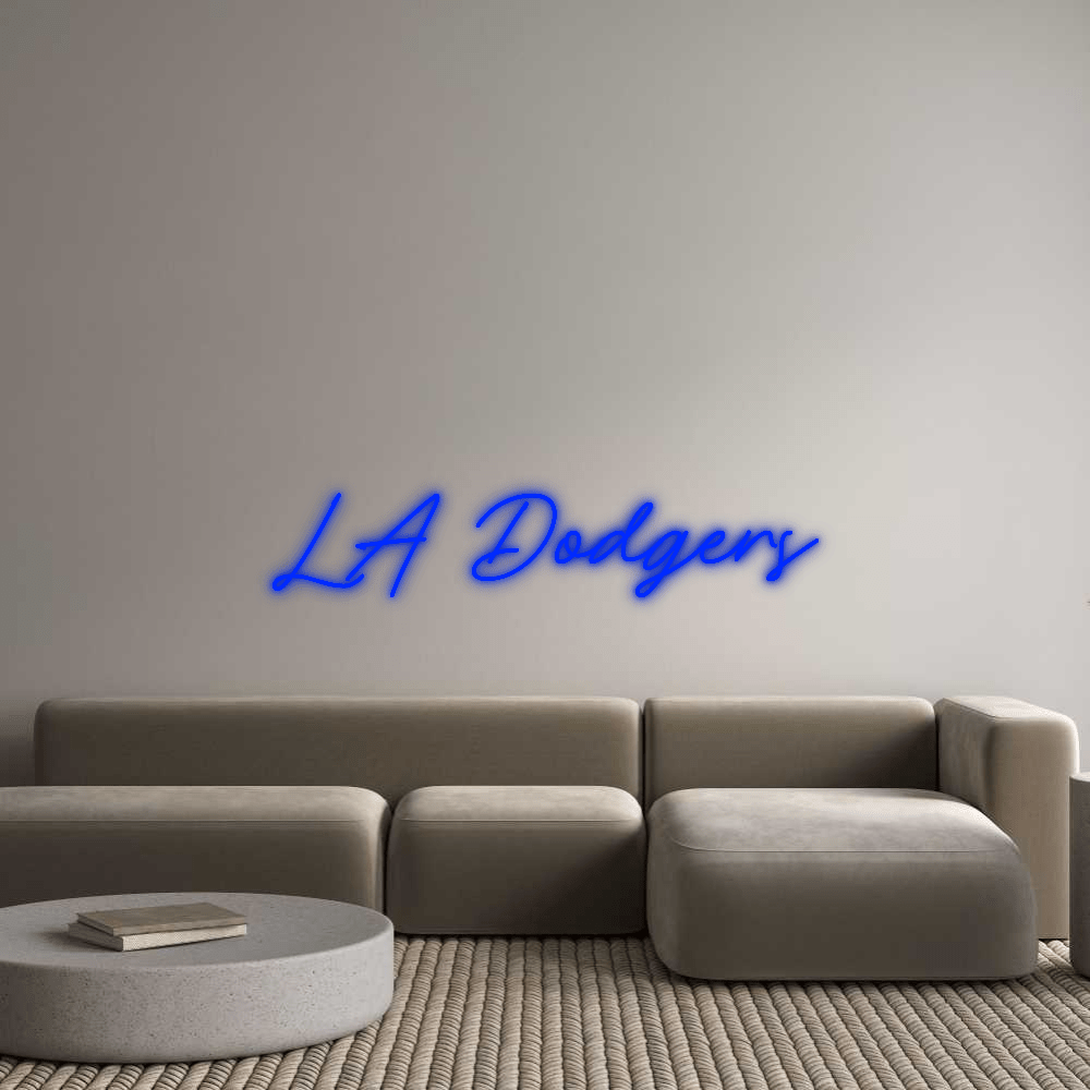 Custom Neon: LA Dodgers by Neon Icons