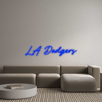 Thumbnail for Custom Neon: LA Dodgers by Neon Icons