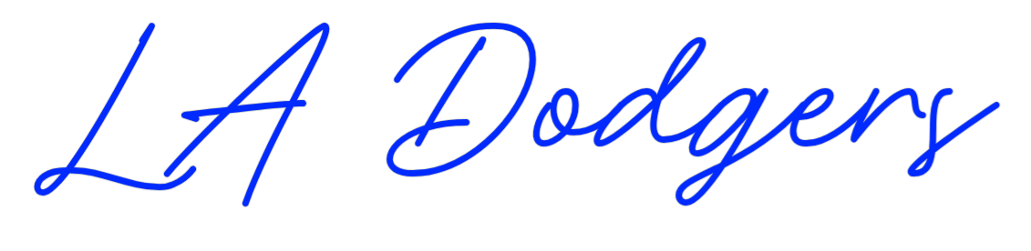 Custom Neon: LA Dodgers by Neon Icons