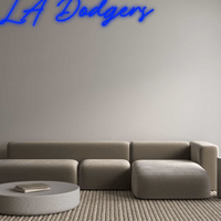 Thumbnail for Custom Neon: LA Dodgers by Neon Icons
