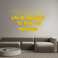 Thumbnail for Custom Neon: Life Is Too S... by Neon Icons