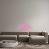 Thumbnail for Custom Neon: Mila by Neon Icons