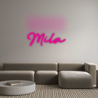 Thumbnail for Custom Neon: Mila by Neon Icons