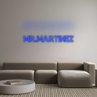 Thumbnail for Custom Neon: Mr.martinez by Neon Icons