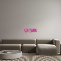 Thumbnail for Custom Neon: Oh Behave by Neon Icons