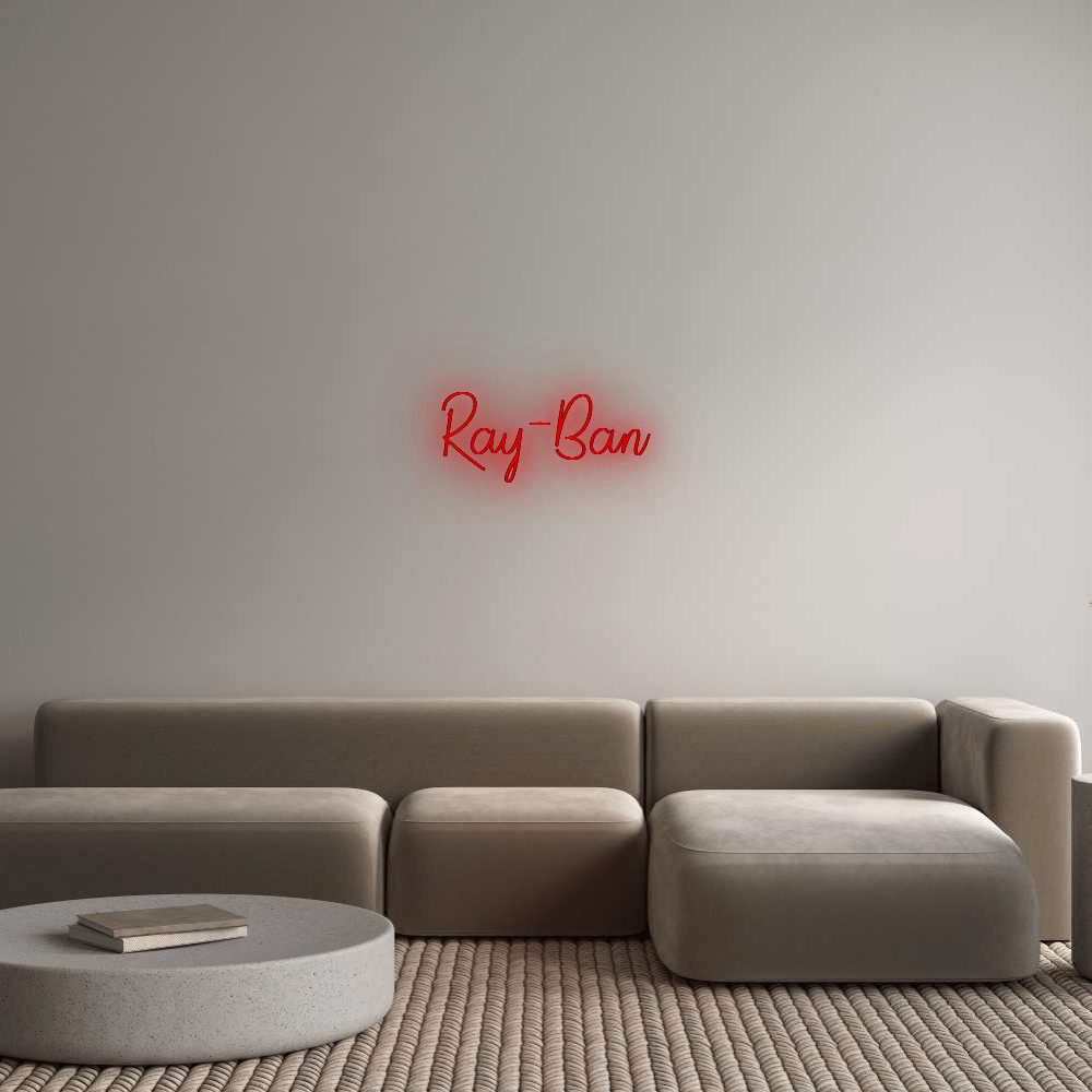 Custom Neon: Ray-Ban by Neon Icons
