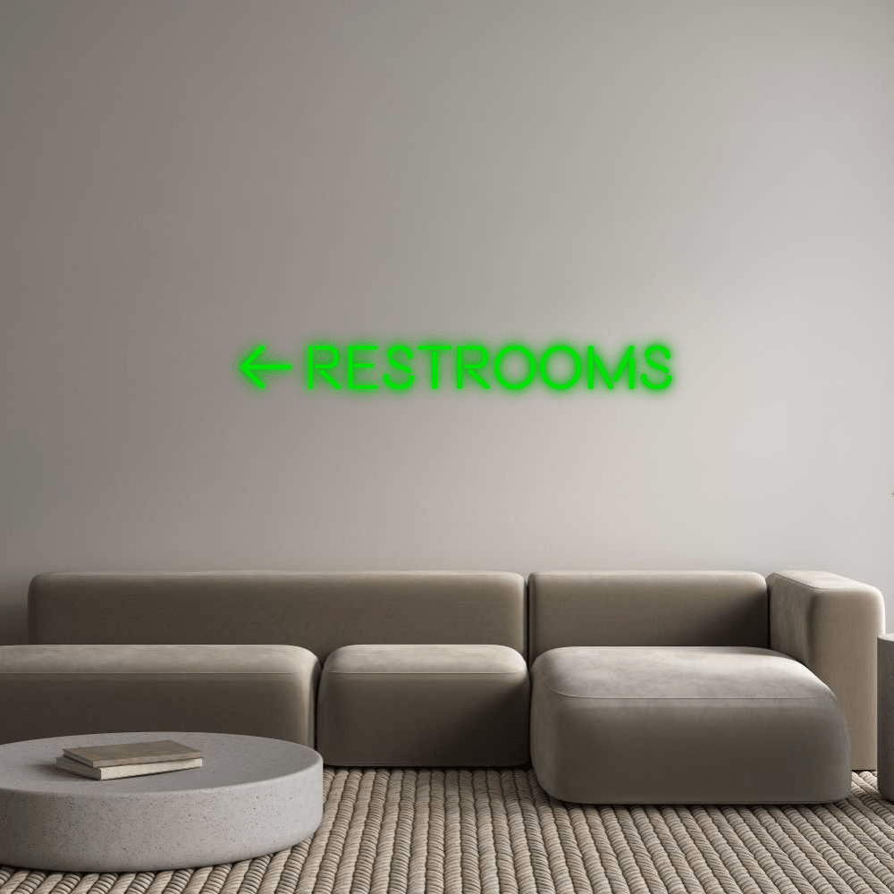 Custom Neon: Restrooms by Neon Icons