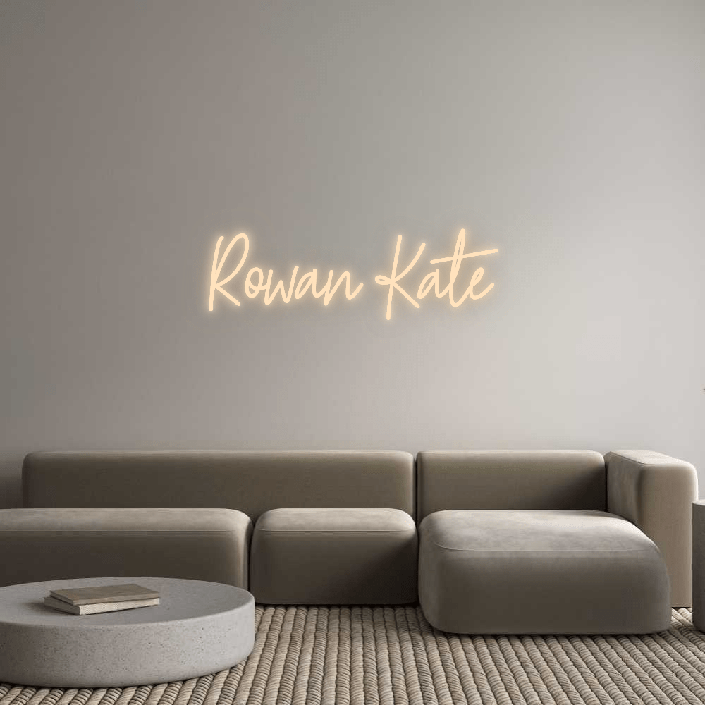 Custom Neon: Rowan Kate by Neon Icons