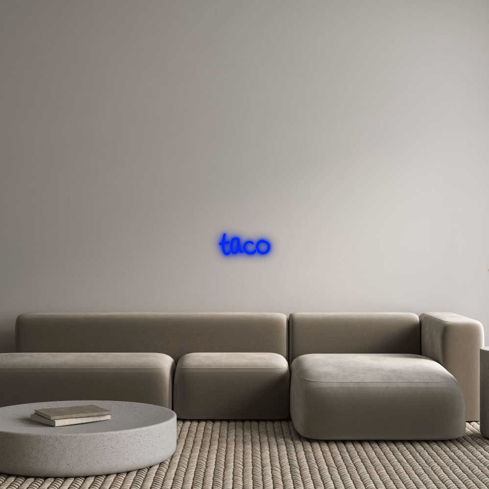 Custom Neon: taco by Neon Icons