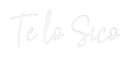 Custom Neon: Te lo Sico by Neon Icons