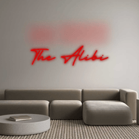 Thumbnail for Custom Neon: The Alibi by Neon Icons