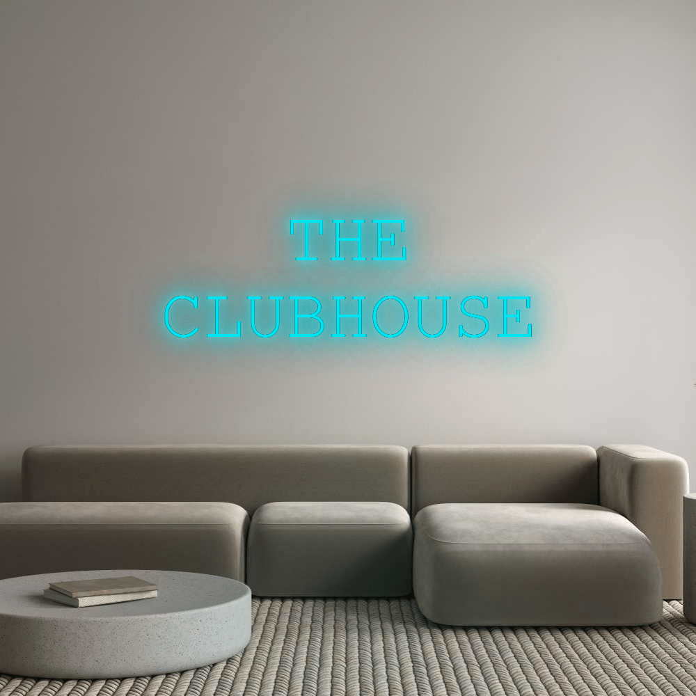 Custom Neon: THE
CLUBHOUSE by Neon Icons