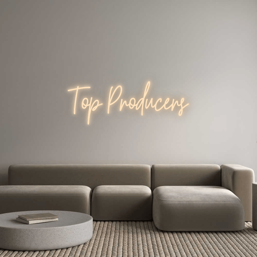 Custom Neon: Top Producers by Neon Icons