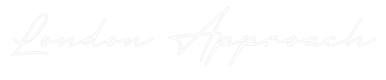 Custom Neon: London Approach by Neon Icons
